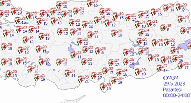 Meteoroloji haritasındaki şaşırtan görüntü! 81 ilde başlayacak, kritik uyarı