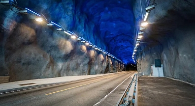 Norveç, dünyanın en uzun 'yaya ve bisiklet tünelini' inşa etti