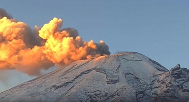Popocatepetl Yanardağı'nda şiddetli patlama