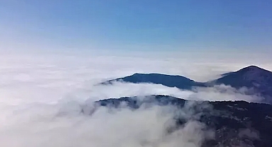 Spil bulutlarla kaplandı! Görsel şölen oluştu