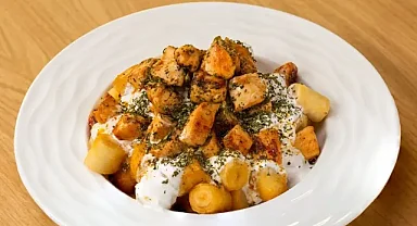 Tavuklu şiş mantı nasıl yapılır?