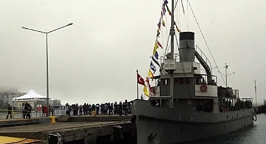 TCG Nusret N-16 Müze Gemisi Sinop'ta ziyarete açıldı