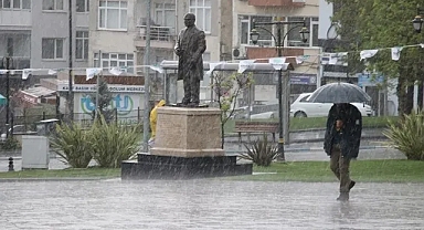 Tekirdağ ile Doğu ve Güneydoğu Anadolu'daki 5 il için sağanak uyarısı
