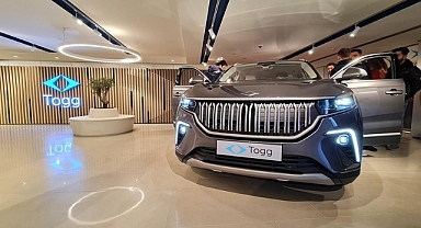 Türkiye'nin yerli otomobili Togg 5 ilde tanıtıldı 