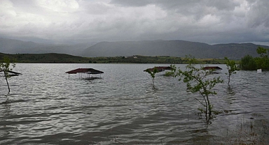 Baraj yüzde 100 doluluğa ulaştı: Mesire alanı ve tesisleri su bastı
