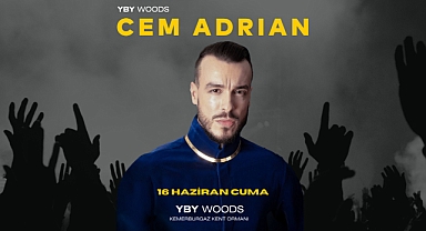 Cem Adrian 3. Kez İstanbul’un En Büyük Sahnesi YBY Woods’ta