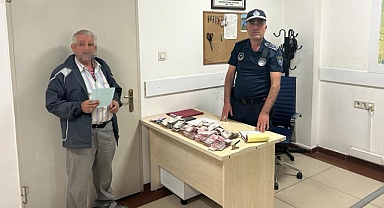 Dilencinin üzerinden 34 bin lira çıktı!