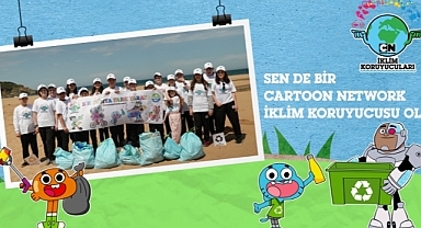 İklim Koruyucuları bir saatte 33 kilo çöp topladı 