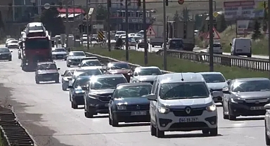 Kurban Bayramı öncesi trafik yoğunluğu rekor kırdı