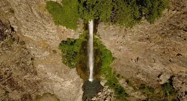 Gümüşkanat Şelalesi eşsiz manzarasıyla ilgi görüyor SEYAHAT
