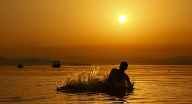 İzmir'de sıcak hava