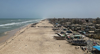 Senegal'de yükselen deniz suyu 