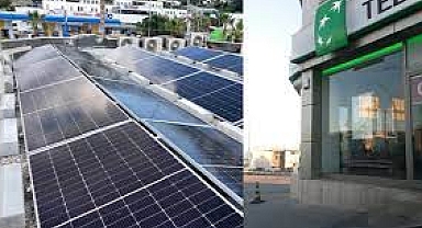 TEB Karya Bodrum Şubesi güneş enerjisi ile hizmet vermeye başladı  