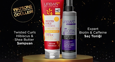 9. Watsons Güzellik ve Kişisel Bakım Ödülleri’nde Yılın En İyi Şampuanı  “URBAN Care Twisted Curl Hibiscus & Shea Butter”