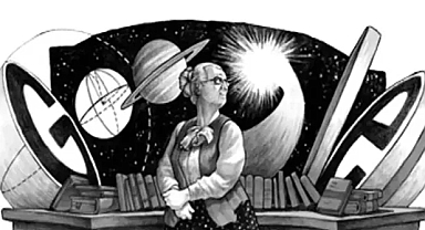 Google Türkiye'nin ilk kadın gök bilimcisini Doodle yaptı