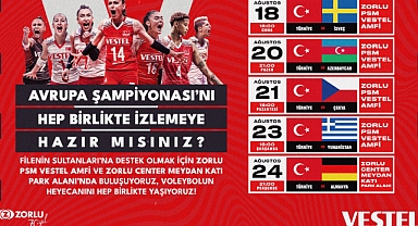  İstanbullular, ‘Filenin Sultanları’na Zorlu Center’dan destek verecek