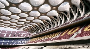 Yapay zeka Camp Nou stadını yeniden tasarladı