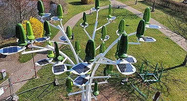 Mikro türbinli 'rüzgar ağaçları' dar kentsel alanlarda yeşil enerjiye çözüm olabilir mi?
