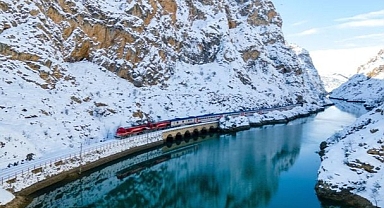 Ankara'dan Kars'a rüya gibi bir yolculuk! Kış turizminin gözdesi; Doğu Ekspresi!