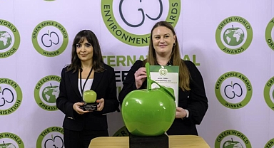 BOTAŞ Yeşil Elma Çevre Ödülleri 2023 Uluslararası Altın Ödülü'ne layık görüldü