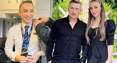Sabri Sarıoğlu'nun eşi Yağmur Sarıoğlu kaptan pilot oldu