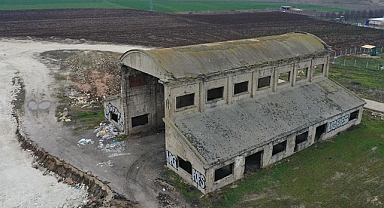 Edirne'deki tarihi Balon Hangarı restore edilecek