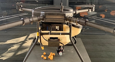 Faydalı böcek atım dronu tarımda kimyasal kullanımını azaltabilir