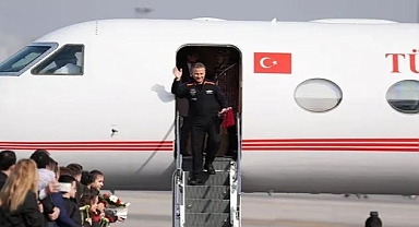 İlk Türk astronot Alper Gezeravcı Türkiye'de