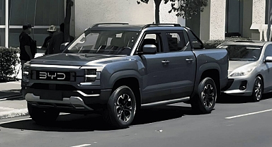 BYD’nin hibrit pick-up aracı böyle görünecek!
