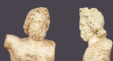Antalya'da 2 bin yıllık Zeus ve Aphrodite heykelleri bulundu