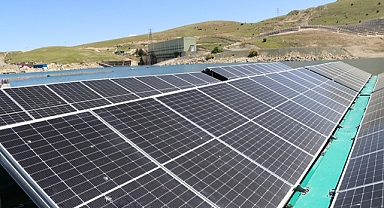 Elazığ'da Yüzer Güneş Enerjisi Santrali