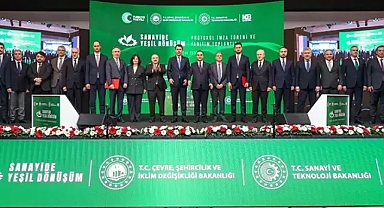 İki bakanlık arasında 'Sanayide Yeşil Dönüşüm' protokolü