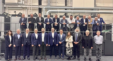 KASAD Karton Ambalaj Sanayicileri Derneği, Komori Baskı Makineleri Tesislerini Ziyaret Etti