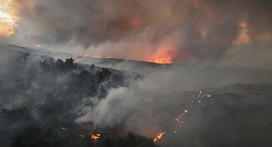 Gelibolu yangını 2. gününde: Tarihi alana girişler yasaklandı