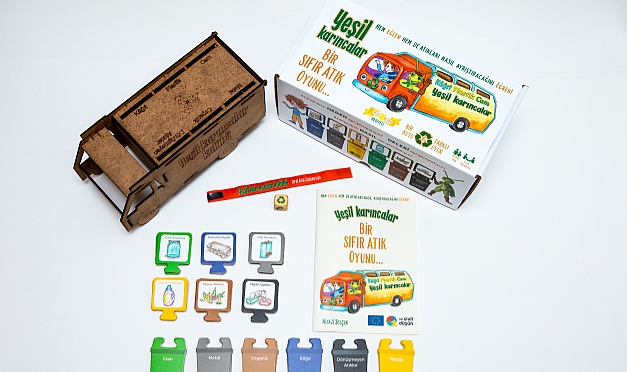 50 Aktivist köy öğretmeni 5000 çocuğa sıfır atık eğitimi verdi.