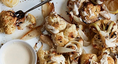 Limon Tahinli Kavrulmuş Karnabahar