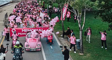 Meme kanseri farkındalığı için tenis turnuvası ve yürüyüş