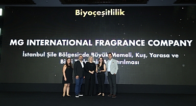 MG International Fragrance Company, Türkiye’nin “Sürdürülebilirlik Oscarı”nda Biyoçeşitlilik Ödülünü Kazandı
