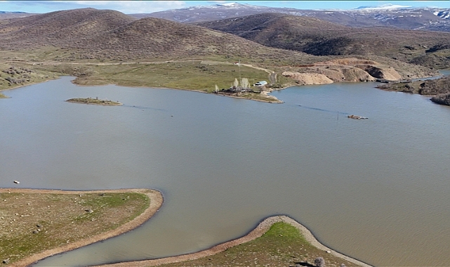 Kuruma noktasına gelen Gülbahar Baraj Gölü mevsimsel yağışlarla canlandı