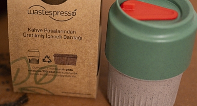 İşletmelerden toplanan kahve posaları çevre dostu ürüne dönüşüyor