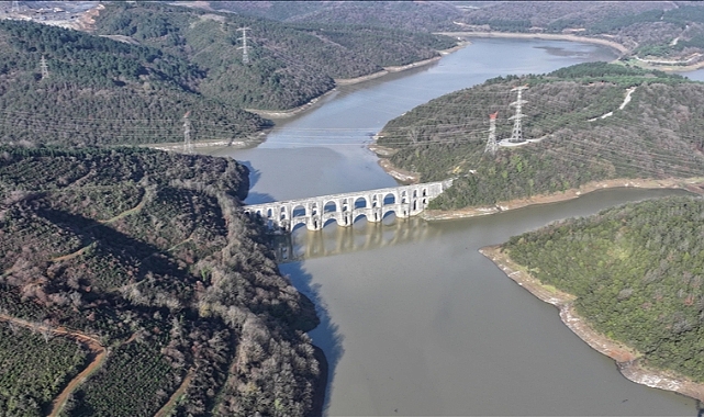İstanbul'a su sağlayan barajların doluluk oranı yüzde 50'nin üzerine çıktı