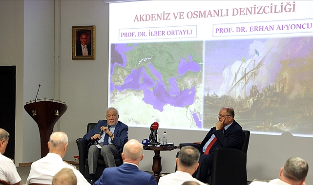 Prof. Dr. İlber Ortaylı, TEKNOFEST Mavi Vatan'da Türk denizciliğinin önemini vurgulamıştı