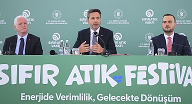 Bakan Bayraktar, Sıfır Atık Festivali'nde elektriğin yenilenebilir kaynaklardan sağlanacağını bildirdi: