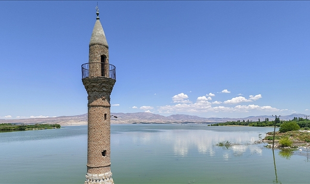 Karakaya Barajı çevresindeki yerleşim yerleri yeniden su altında kaldı