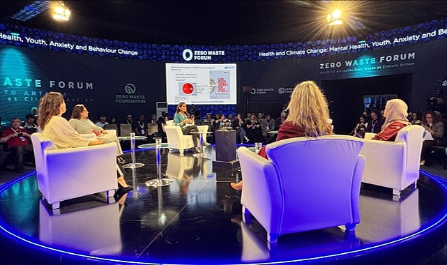 Sıfır Atık Forumu'nda iklim değişikliğinin ruh sağlığına etkisi konuşuldu